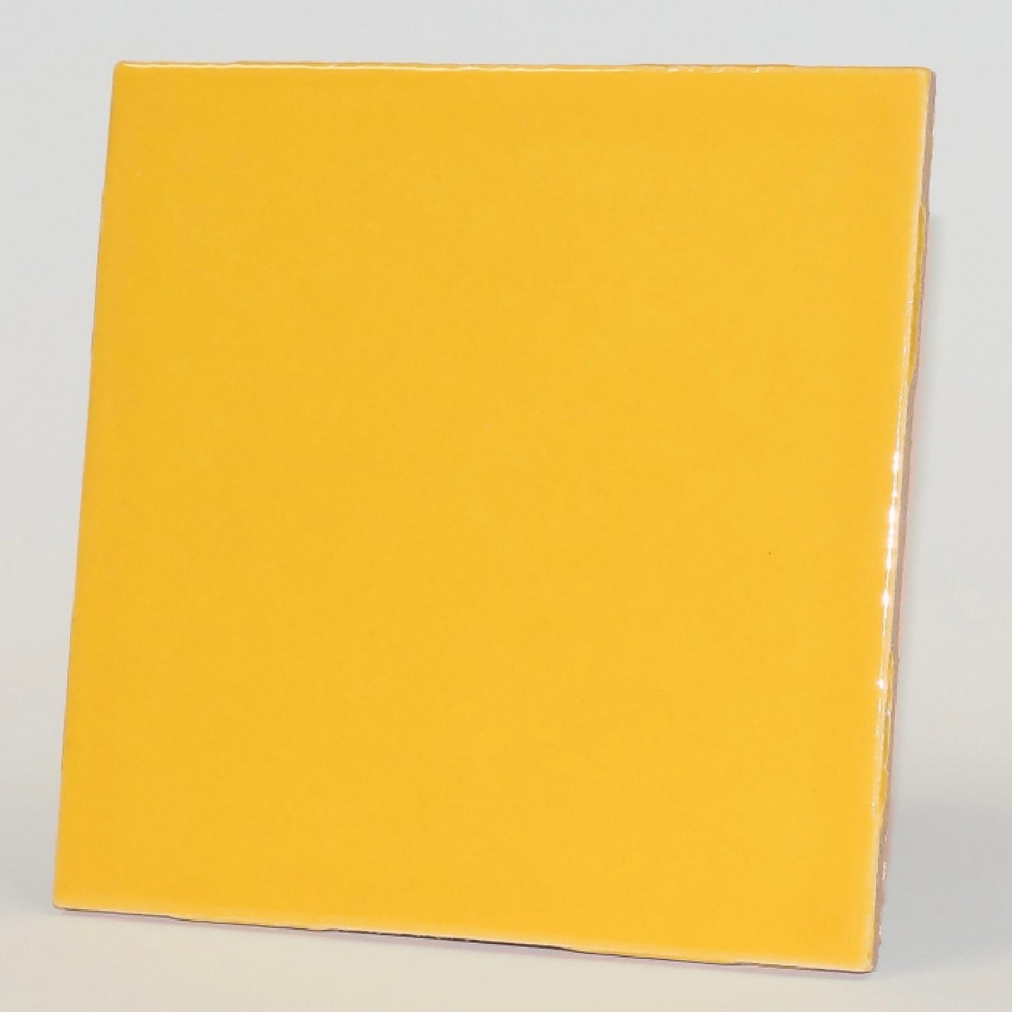 keramieken tegel 10x10 cm geel