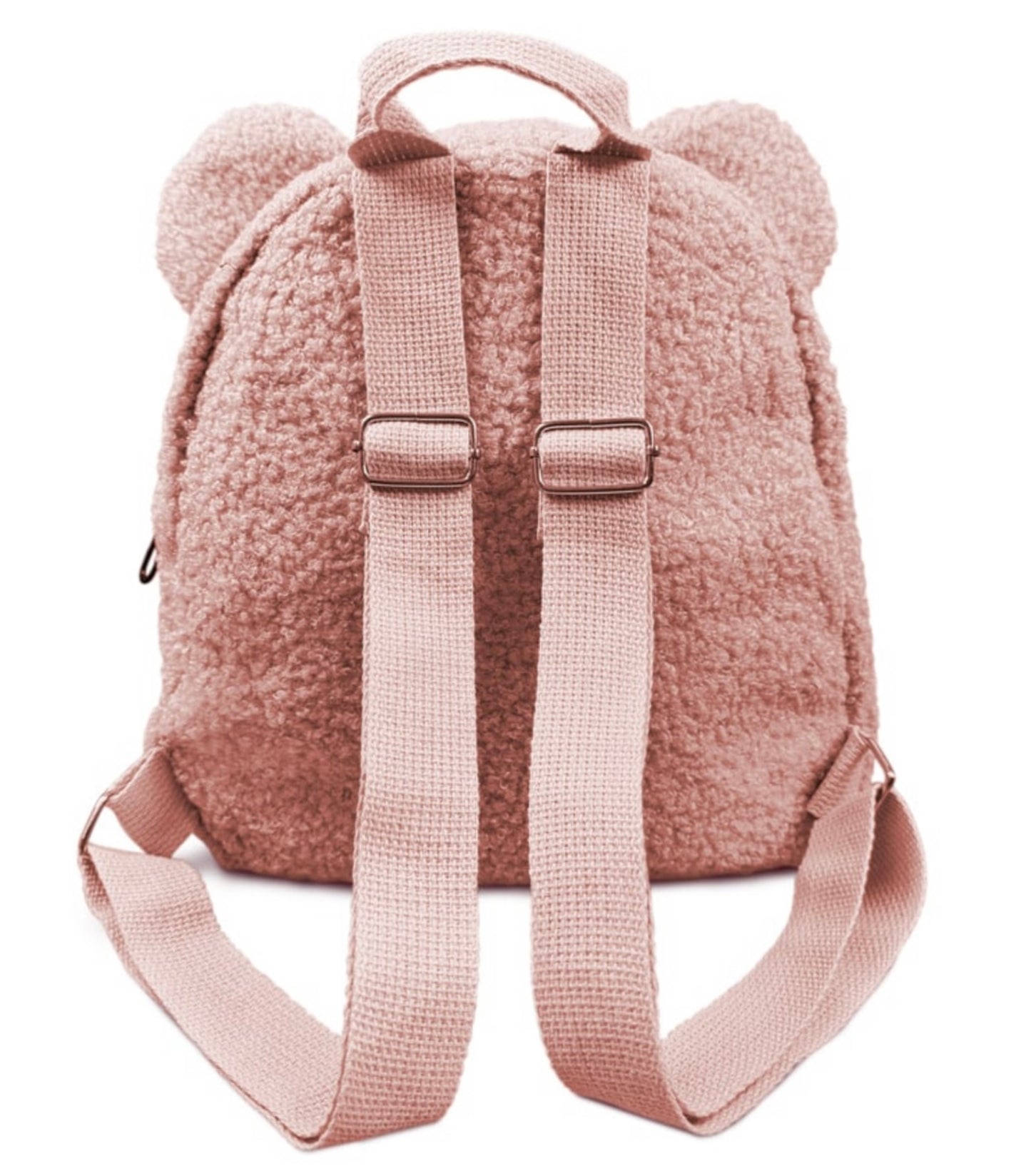 teddyrugtas met oren voor kinderen roze