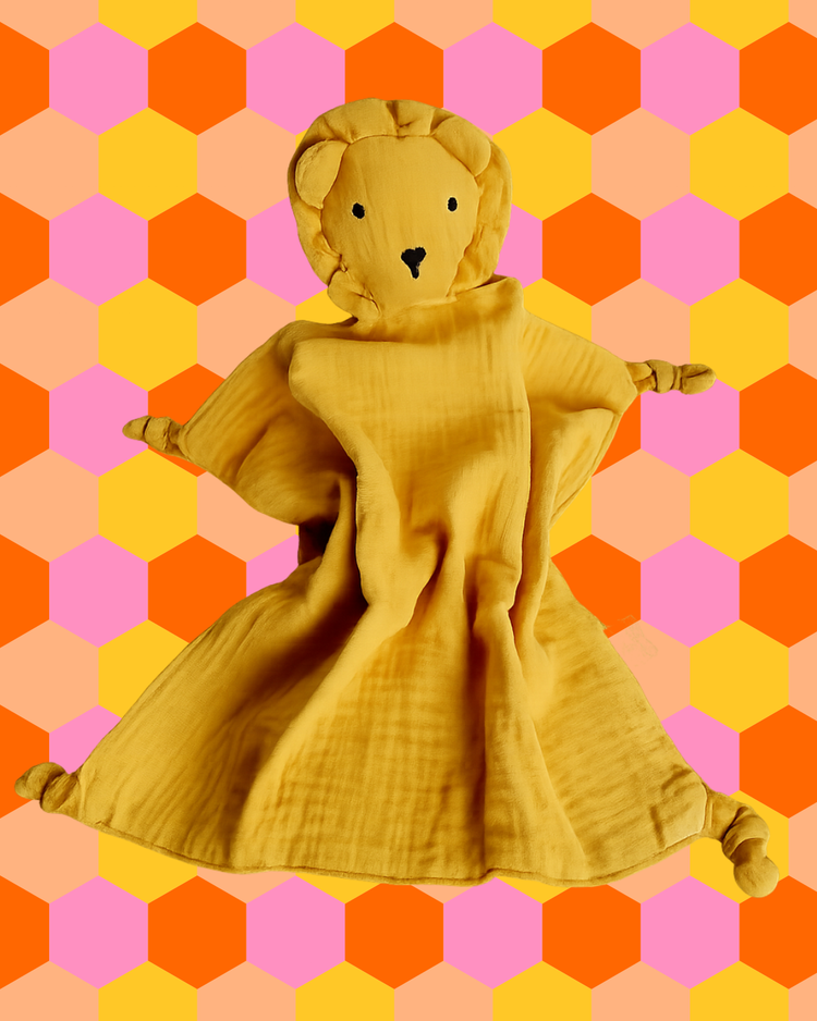 Gepersonaliseerd knuffelkonijn met naam – knuffeldoek baby