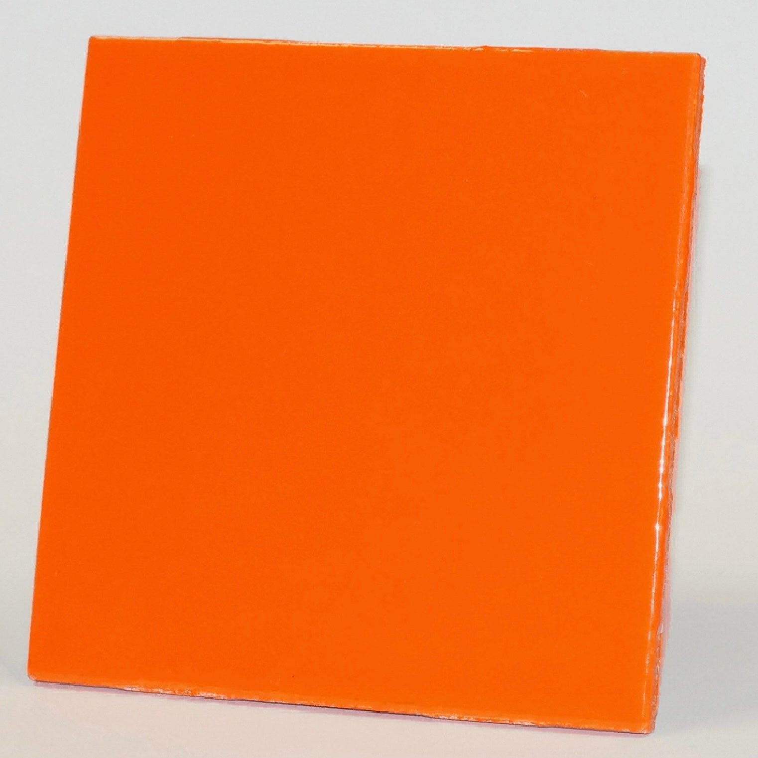 keramieken tegel 10x10 cm oranje