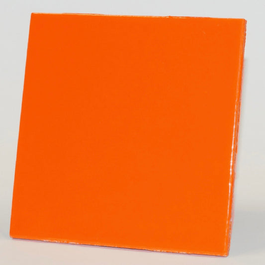 keramieken tegel 10x10 cm oranje