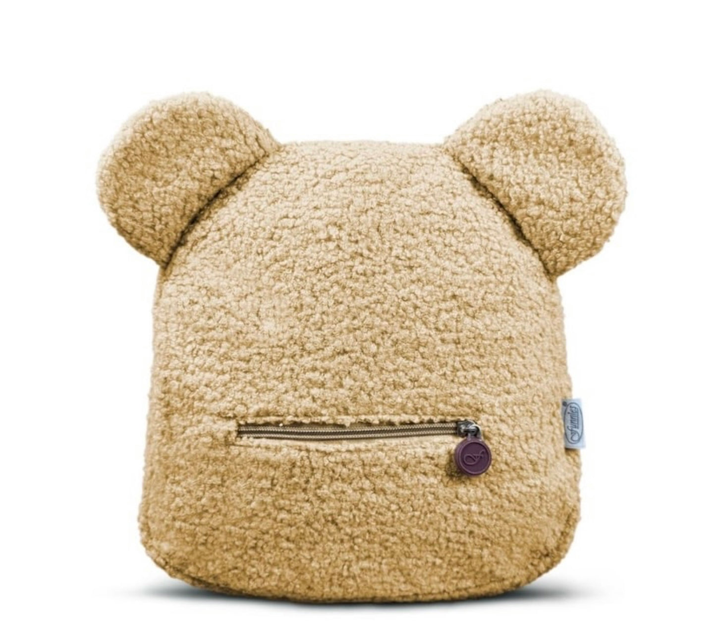 teddyrugtas met oren voor kinderen cream