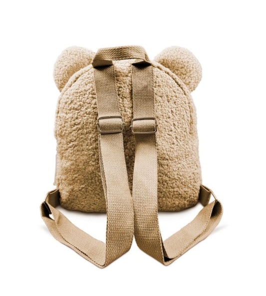 teddyrugtas met oren voor kinderen cream