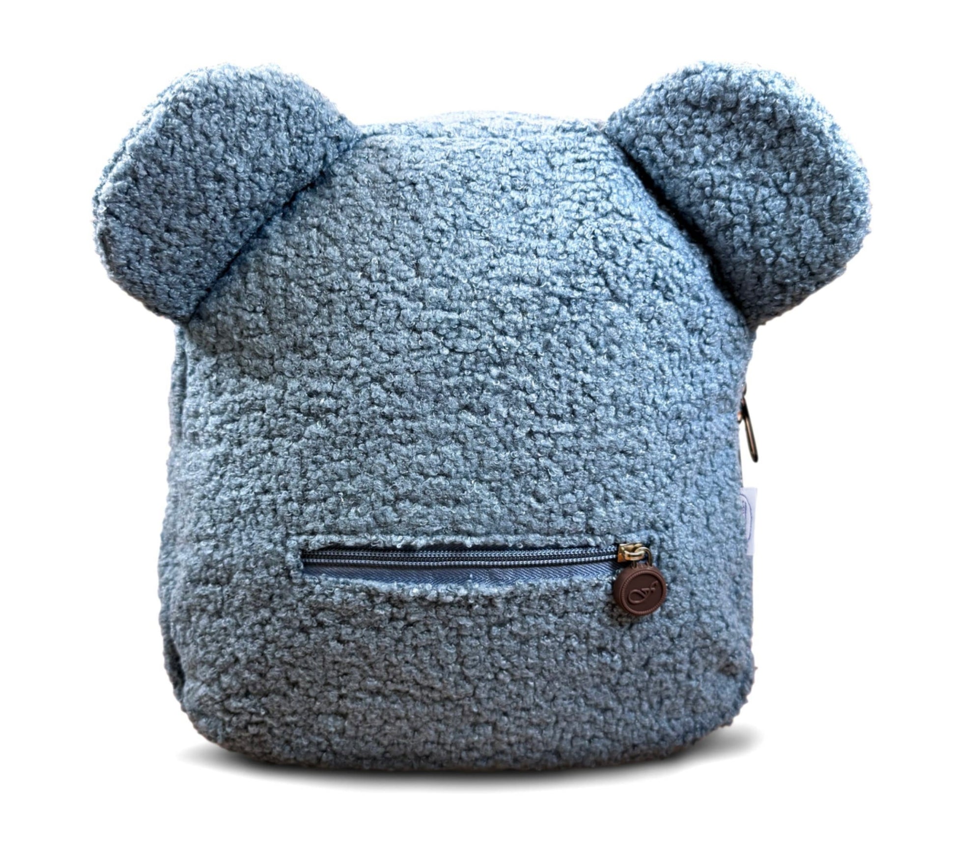 Teddy tas met oren voor kinderen blauw